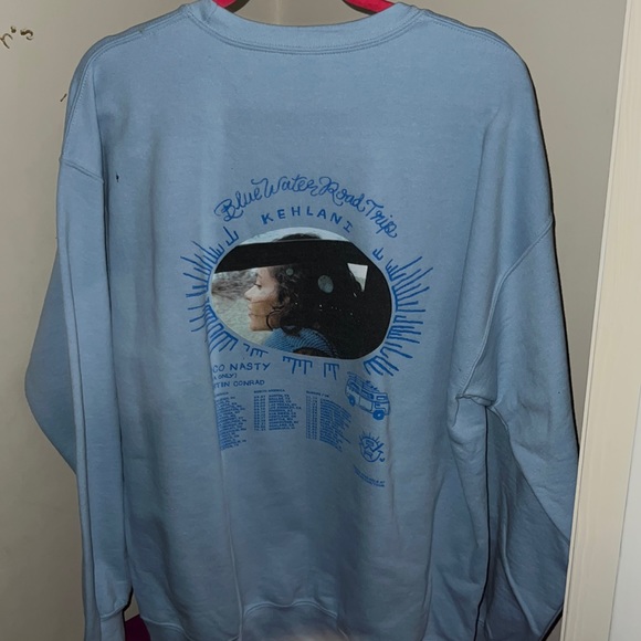 Kehlani crewneck  (blue water road merch) - Picture 1 of 5